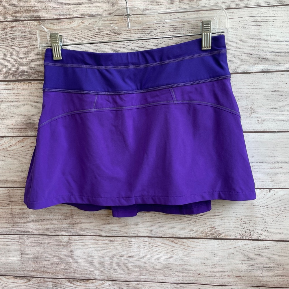 ATHLETA RUNAROUND SKORT IN PURPLE‎